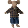 Dad Mouse - Light Brown