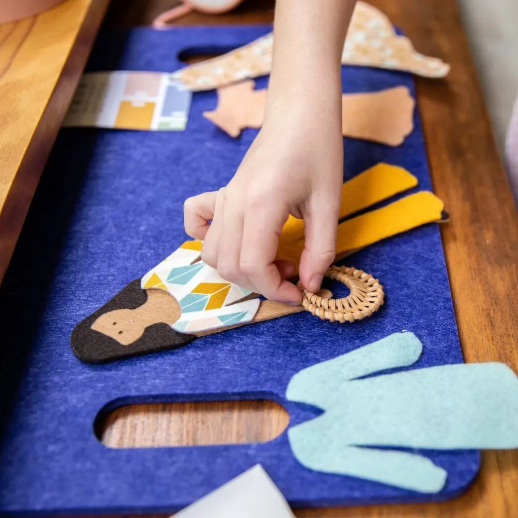 Deluxe Felt Doll Set