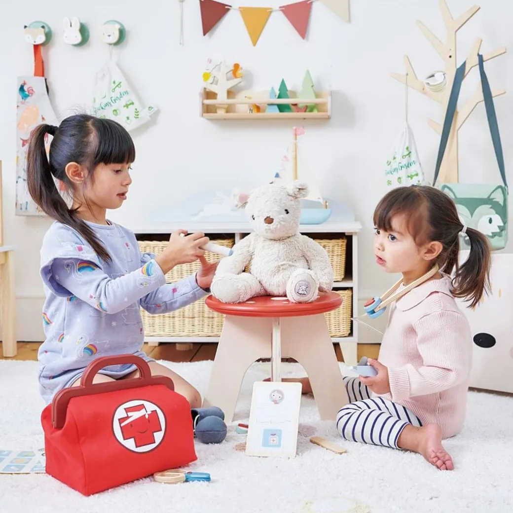 Doctor's Bag Wooden Play Set