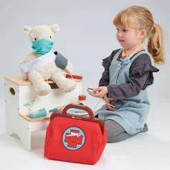 Doctor's Bag Wooden Play Set