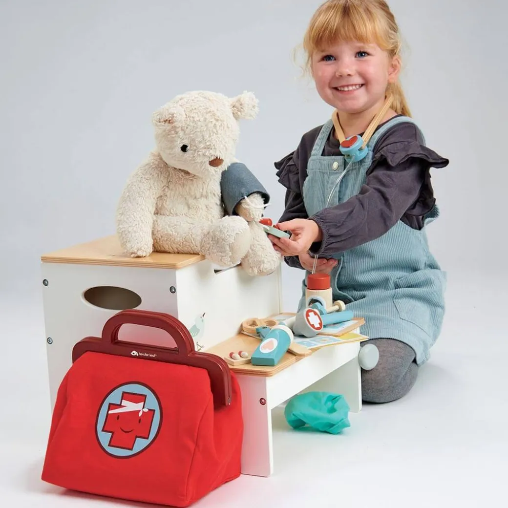 Doctor's Bag Wooden Play Set