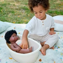 Doll Bathtub and Rainbow Sponge Set