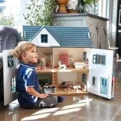 Dovetail House Wooden Dollhouse