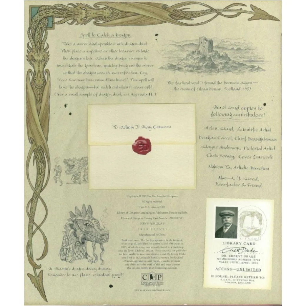 Dragonology: The Complete Book of Dragons by Dr. Ernest Drake