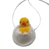 Duckling in an Egg Necklace