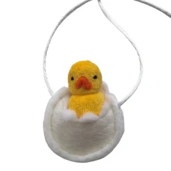 Duckling in an Egg Necklace