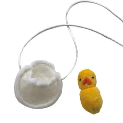 Duckling in an Egg Necklace