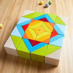 3D Wooden Mosaic Arranging Game