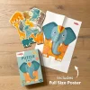Elephant 2-in-1 Wooden Puzzle