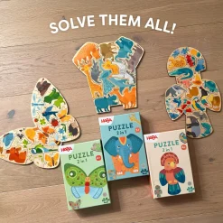 Elephant 2-in-1 Wooden Puzzle