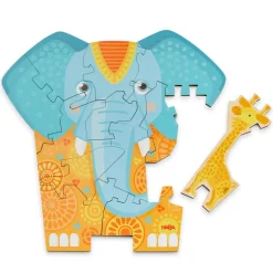 Elephant 2-in-1 Wooden Puzzle