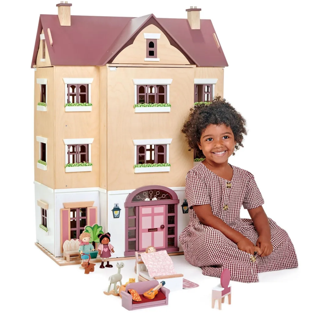 Fantail Hall Wooden Dollhouse