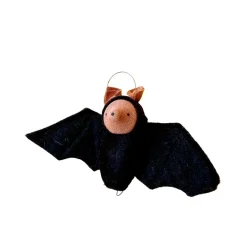 Felted Baby Bat Ornament