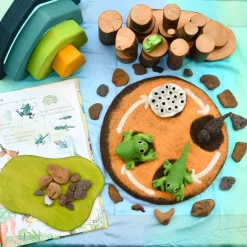 Felt Lifecycle of a Frog Set