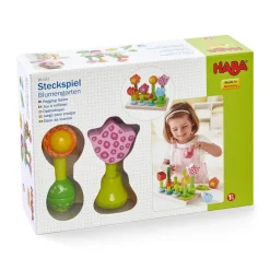 Flower Garden Wooden Sorting and Stacking Game