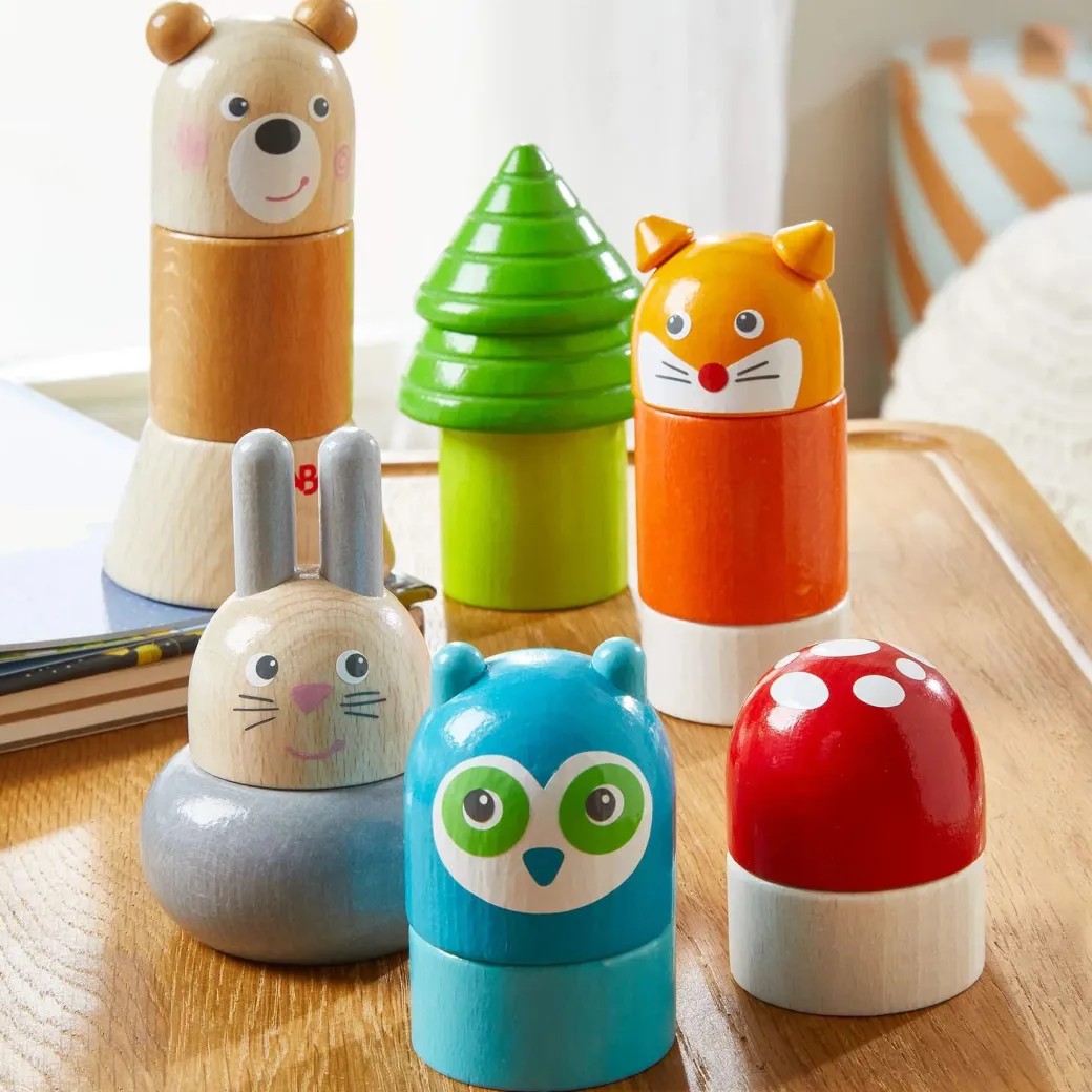 Forest Animals Wooden Stacking Toy