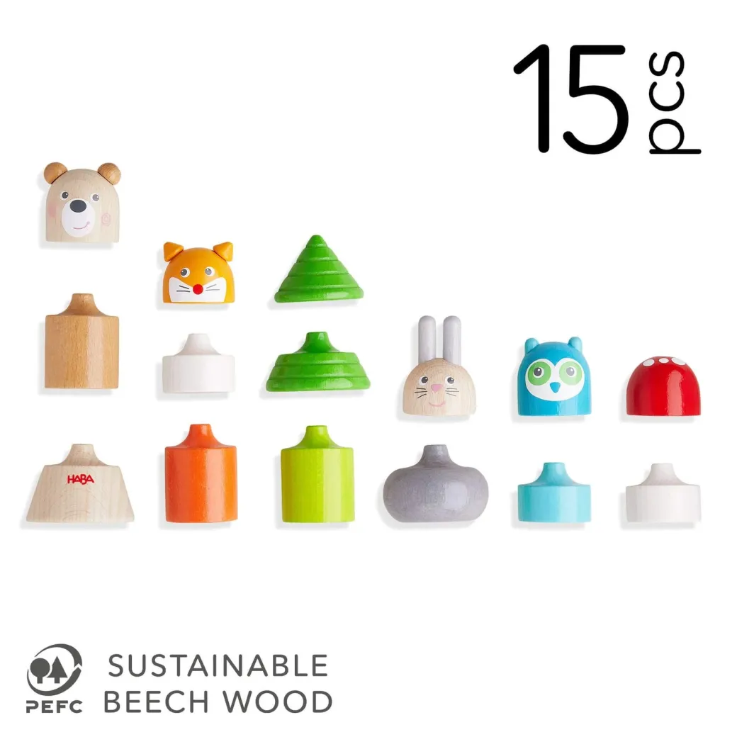 Forest Animals Wooden Stacking Toy