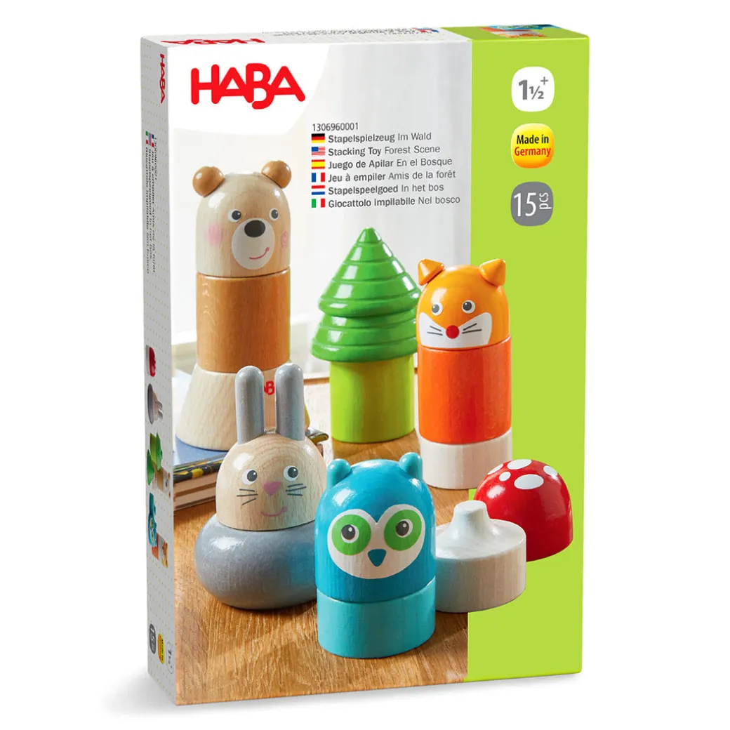 Forest Animals Wooden Stacking Toy