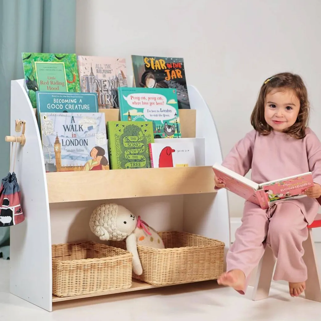 Forest Wooden Book Shelf and Storage Unit