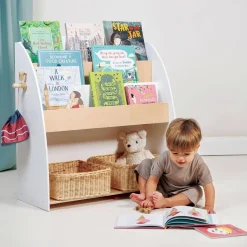 Forest Wooden Book Shelf and Storage Unit
