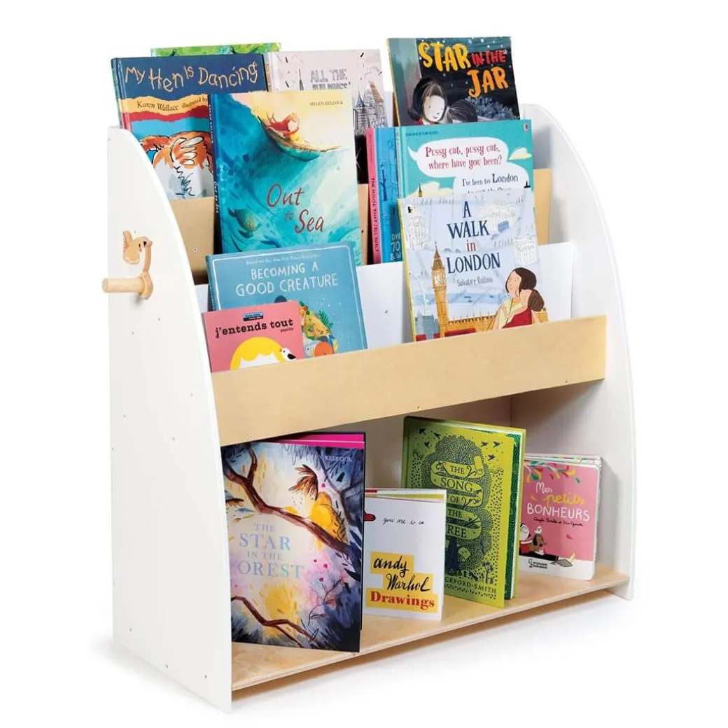Forest Wooden Book Shelf and Storage Unit