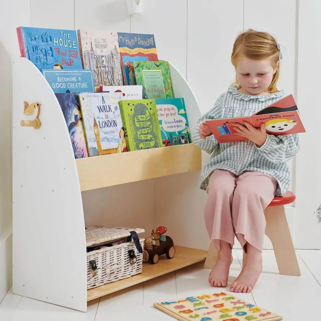 Forest Wooden Book Shelf and Storage Unit