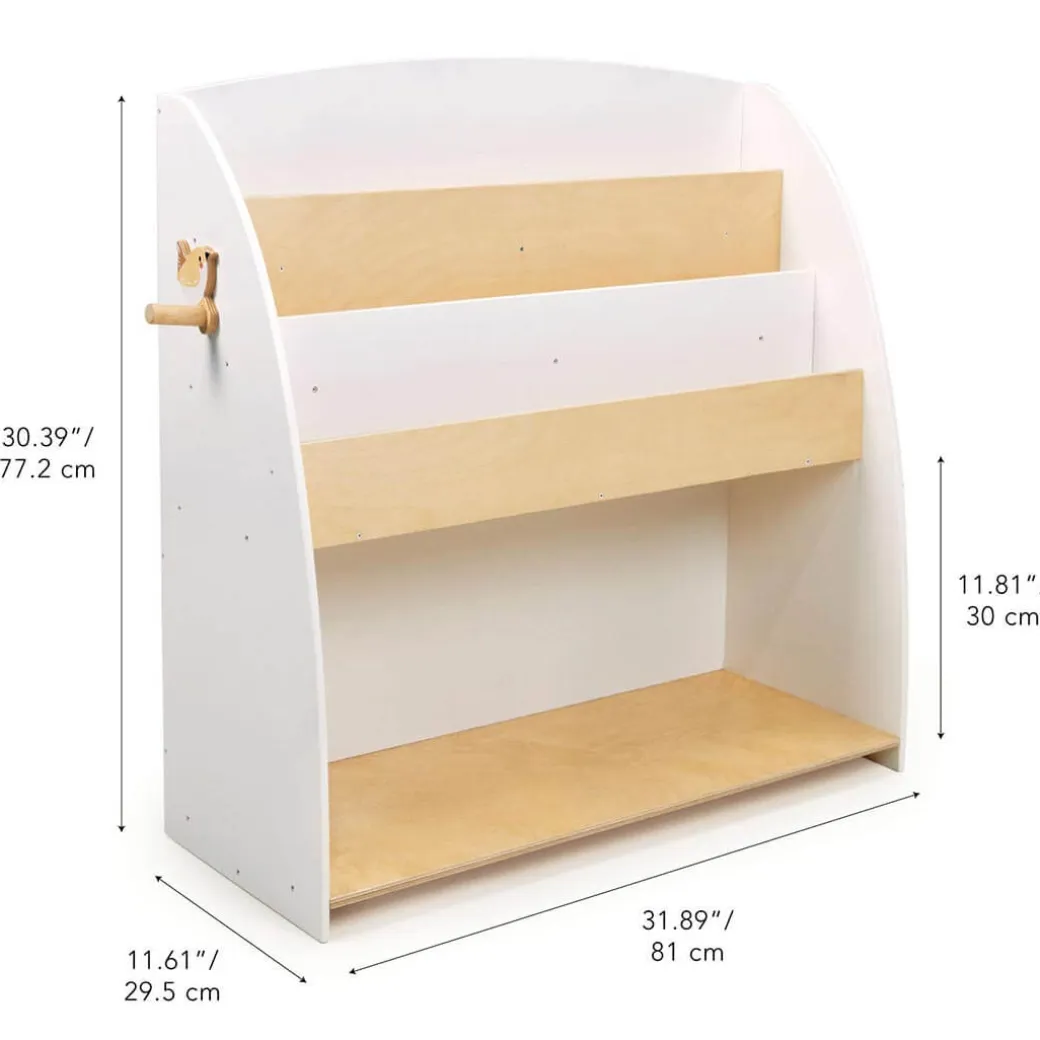 Forest Wooden Book Shelf and Storage Unit