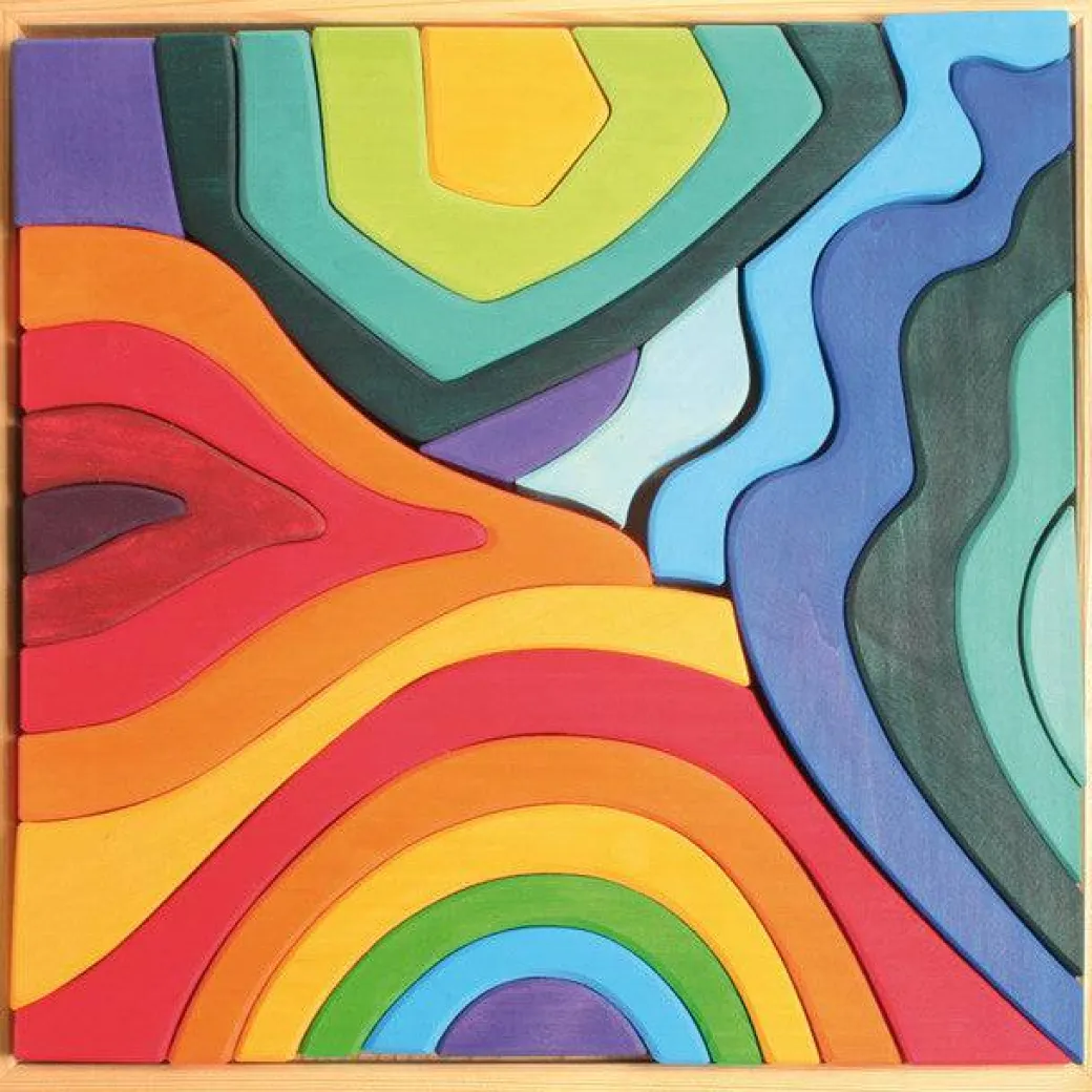 Four Elements Puzzle Blocks Set - Large