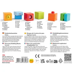 Fun with Sounds Wooden Discovery Blocks