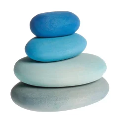 Grimm's River Pebbles - Wooden Blocks Building Set