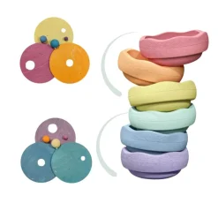 Grimm's x Stapelstein Rolling Discs - Pastel