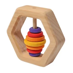Honeycomb Hexagon Baby Rattle