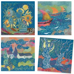 Inspired by Van Gogh Scratch Kit