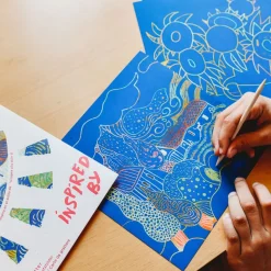 Inspired by Van Gogh Scratch Kit