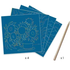 Inspired by Van Gogh Scratch Kit