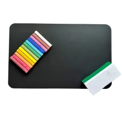 Kids Chalkboard & Eraser Set with Chalk