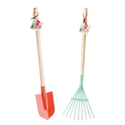 Kids Gardening Shovel and Rake Set