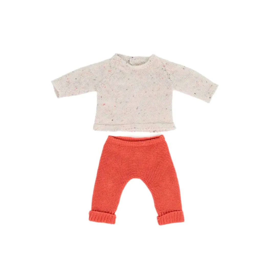 Knit Doll Sweater & Pants Set - 15"