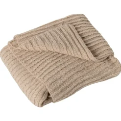 Knit Ribbed Baby Blanket