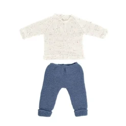 Knitted Doll Sweater and Pant Set - 15''