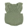 Knitted Romper & Bonnet Doll Outfit - 15"