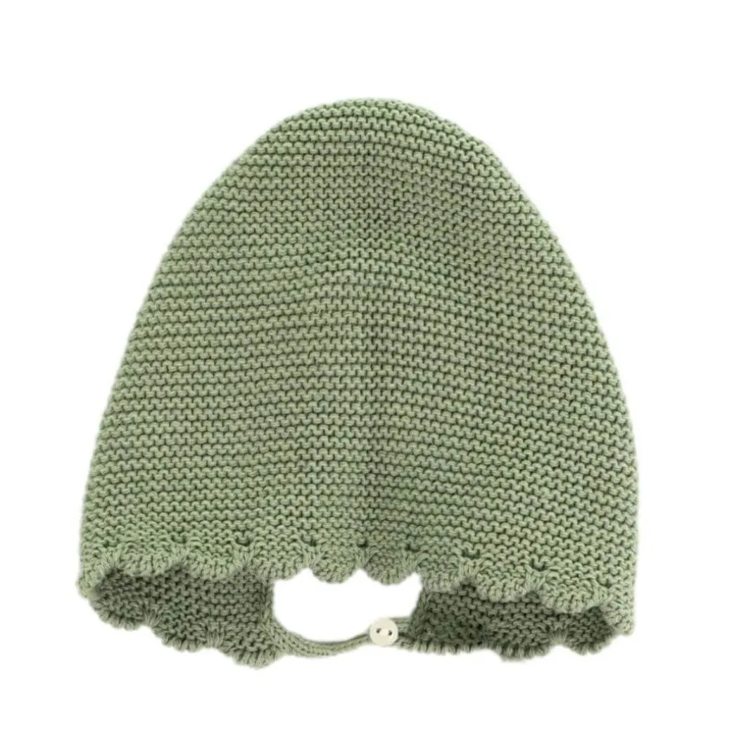 Knitted Romper & Bonnet Doll Outfit - 15"