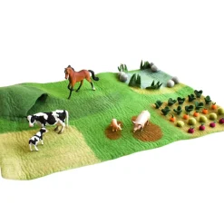 Large Felted Farm Play Mat