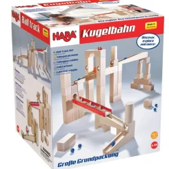 Large Wooden Marble Run Set