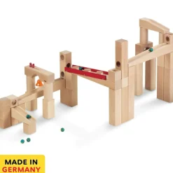 Large Wooden Marble Run Set