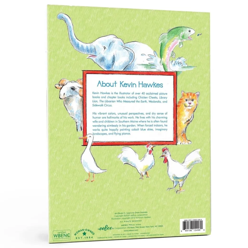 Learn To Draw Animals Art Book