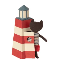 Lighthouse with Lifeguard Cat