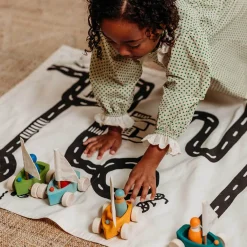 Little Land Yacht - Wooden Toy Sailboat