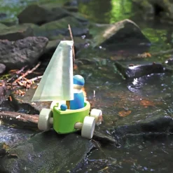 Little Land Yacht - Wooden Toy Sailboat