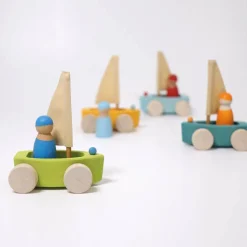 Little Land Yacht - Wooden Toy Sailboat